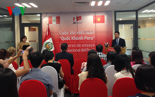 Essay contest marks 20 years of Vietnam-Peru relations